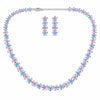 Pastel Blossom 925 Silver Set