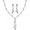 Purple Double-Drop Y-Set