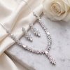 Moonstone Leaf Collar Set