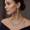 Crystal Baguette Drop Set