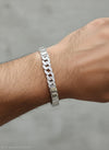 Premium 925 Sterling Silver Men’s Bracelet | Italian Design | 8 Inch | 22.9 gm