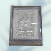 Dharmasthala Manjunatha Swamy 999 Silver Photo Acrylic Dome Stand