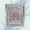 Dharmasthala Manjunatha Swamy 999 Silver Photo Acrylic Dome Stand