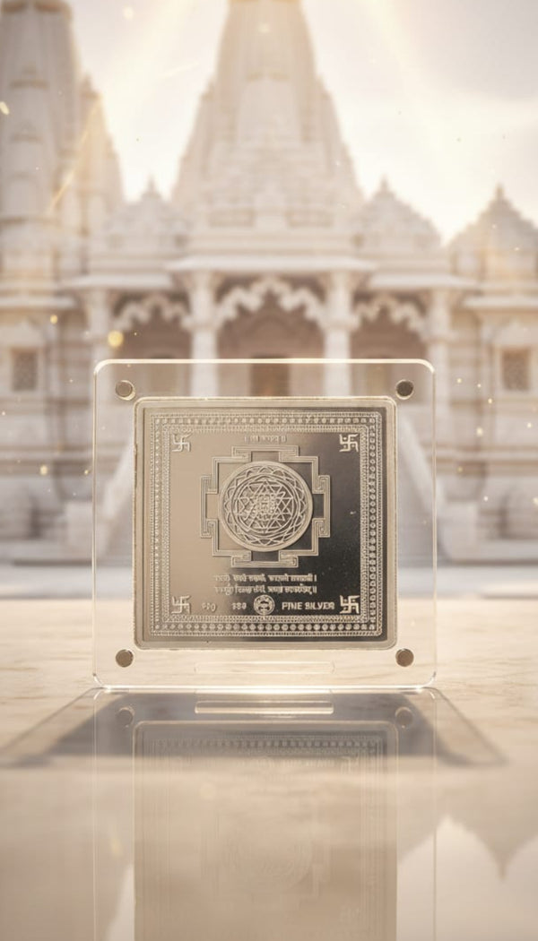 999 Pure Silver 50g Square Coin with Magnetic Acrylic Display Frame