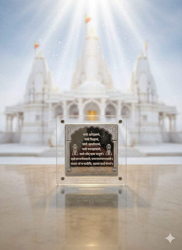 999 Pure Silver 50g Square Coin with Magnetic Acrylic Display Frame