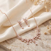 Rose Gold Floral Vine Set