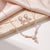 Rose Gold Botanical Cluster Set