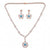Turquoise Art Deco Halo Set