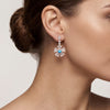 Turquoise Art Deco Halo Set