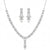 Moonstone Leaf Collar Set